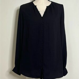 Women’s black loose fit blouse Nine West